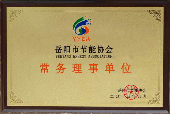 岳阳市节能协会常务理事单位